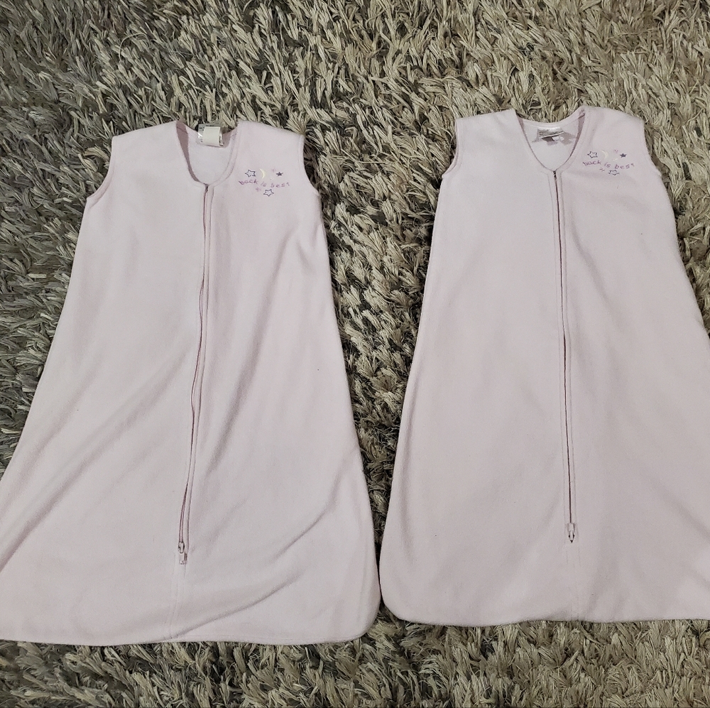 Halo fleece sleepsacks, Size Medium 6-12 months (16-24lbs.)